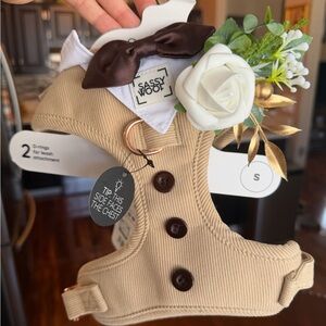 Brand New Never Worn Dog Adjustable Harness Sassy Woof - Best Pup Size Small